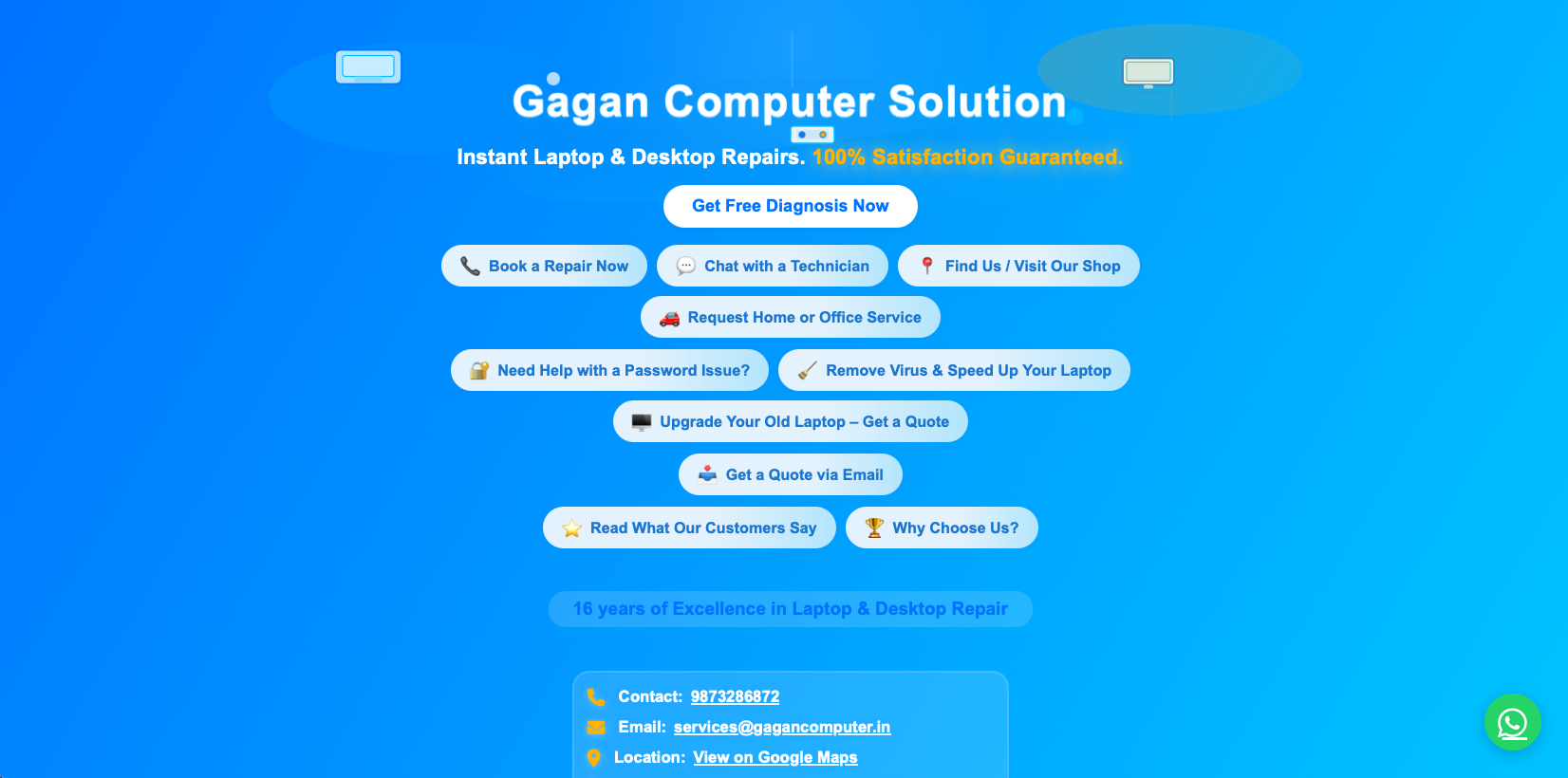 Service Business Website